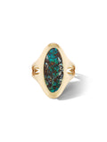 Boulder Opal Nana Ring - Size 7
